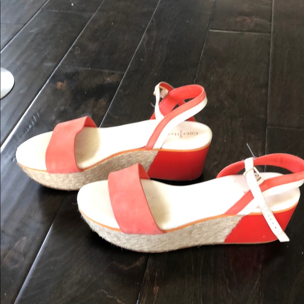 Cole Haan platform wedges